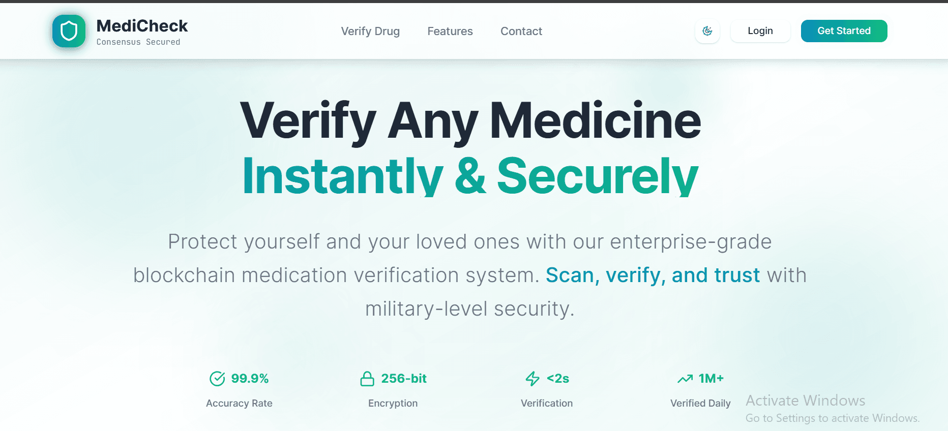 MediCheck Screenshot